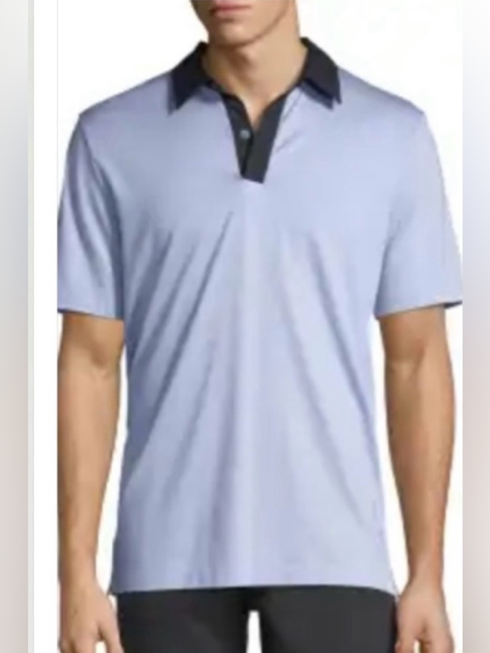 UNIQLO X THEORY Collaboration Airism Polo Shirt - Blue/Navy Size Stands Size S